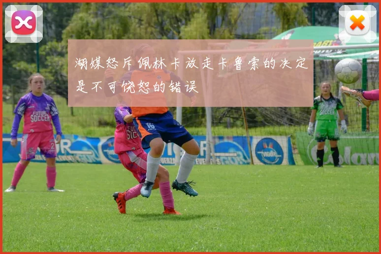 湖媒怒斥佩林卡放走卡鲁索的决定是不可饶恕的错误